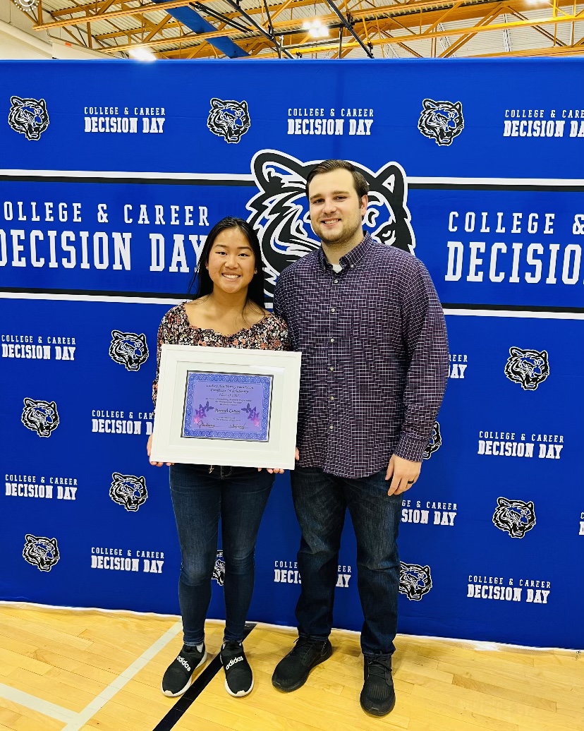 A Lindsey Ann Varney Memorial Scholarship recipient